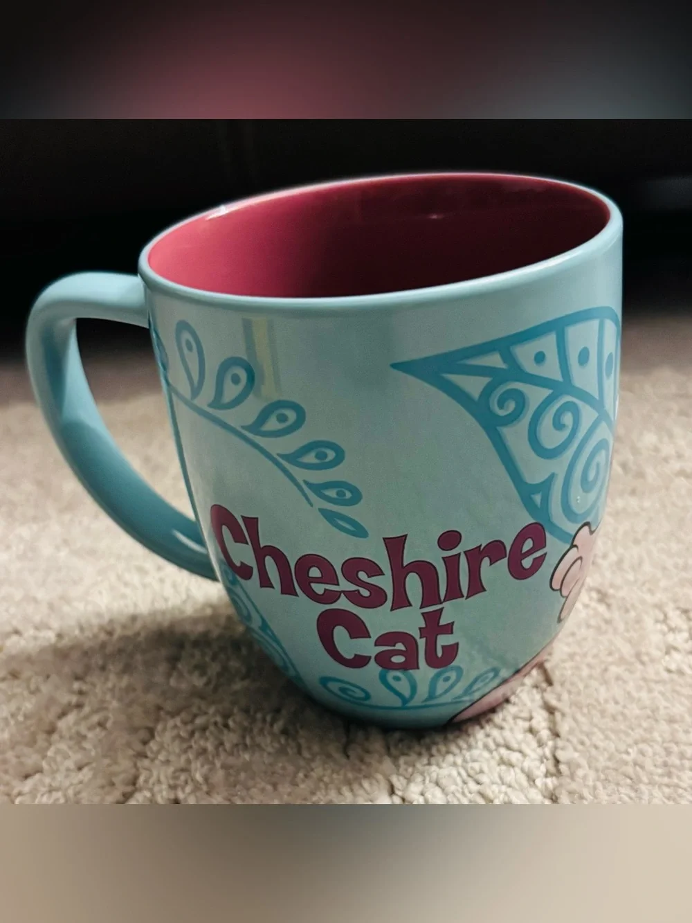 Disney Store Cheshire Cat Portrait Mug